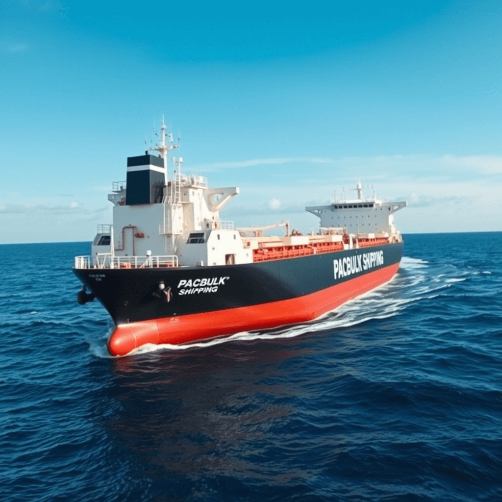 Diesel tanker underway at sea